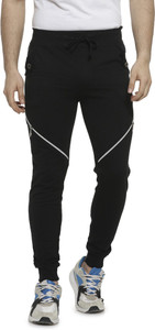 CAHOOT Solid Men Black Track Pants