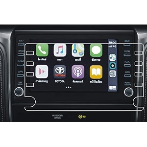 9h unbreakable screen protector glossy finish compatible with toyota innova 24 gx 7 str facelift 2021 car touch screen infotainment system 8 inch transparent