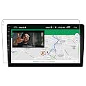 9H Unbreakable Screen Protector Compatible with 9 Inch Android Touch Screen Stereo System [For After Market Installed Infotainment Player] (GLOSSY FINISH)