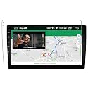 ANDROID 10 INCH (10 Inch) Glossy Finish Screen Guard Scratch Protector for After Market Fitted Touch Infotainment System (Clear)