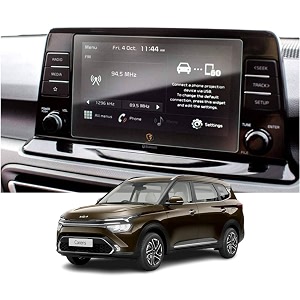 screen guard for kia carens 2022- running 08 inch infotainment  music system touch screen company fitted glossy not a tempered glass