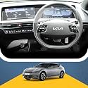 Screen Protector Compatible With KIA EV 6 2023 Facelift Model Infotainment and Cluster in Single Guard | Clear | Pack of 1