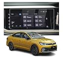 CAR Screen Protector Compatible With VOLKSWAGEN VIRTUS Car Accessories Navigation or Music System Touch Screen Infotainment (Company Fitted) (2022) - (10 INCH)