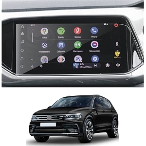 vw taigun gt plus 15 tsi dsg 1009 inch compatible scratch resistant unbreakable flexible amp shatter proof car infotainment screen protector transparent