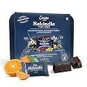 Rekindle For Men | Ashwagandha, Ginseng &amp; Safed Musli | Dark Chocolate Supplements for Men | For Endurance, Efficiency &amp; Stamina | Caim by årelang | Brazilian Orange Zest | 1X20 Pieces (300g)