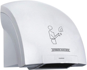 Caisson Automatic Hand Dryer White Standard Hand