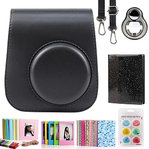 caiul camera accessories bundle compatible with fujifilm instax mini 11 black