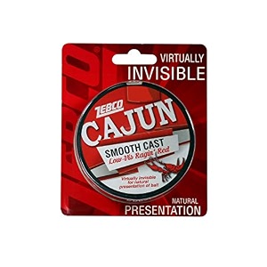 zebco cajun smooth cast monofilament fishing line 330-yards 10-pound