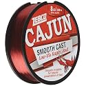 Cajun Line Zebco Cajun Low-Vis Fishing Line 330yd 8 Lb/Test Low-Viz Ragin Red, 8 lb