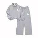 Cakaner Boys Color Block Button Down Shirt and Jogger Pants Button Up Sweatsuits Sets (Size: 5-12T)