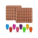 CAKE DECOR 40 Cavity Mini Skull Shape