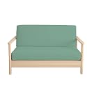 Cal-King Futon Covers - 100% Egyptian Cotton Futon Slipcover Aqua Green