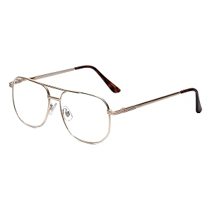 Calabria 1106 Metal Aviator Reading Glasses in