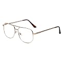 Calabria 1106 Metal Aviator Reading Glasses in