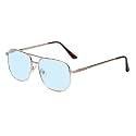 Calabria 1106 Metal Aviator Reading Glasses in