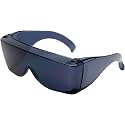 Calabria 3000 Fitover Safety Glasses with Uni-Lens – [Smoke] Wrap Around Eye Protection | Anti-Fog Scratch Resistant | Protective Eyewear