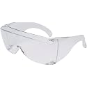 Calabria 3000 Fitover Safety Glasses with Uni-Lens – [Clear] Wrap Around Eye Protection | Anti-Fog Scratch Resistant | Protective Eyewear
