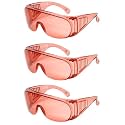 Calabria Fit Over Safety Glasses | Polarized Sunglasses Over Glasses | Wrap Around Anti-Fog | Scratch Resistant | Unisex