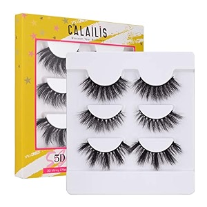 calailis false eyelash natural false lashes fluffy dramatic handmade reusable eyelashes 3 styles cfd306