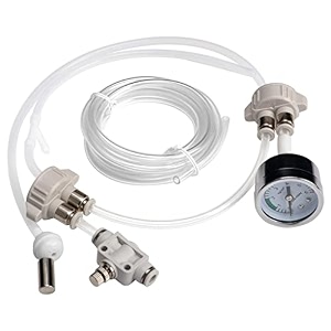 calandis aquarium diy co2 generator system with pressure gauge for aquarium fish tank