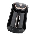 CALANDIS Automatic Turkish Coffee Maker EU 220V Plug 9.2X6.1Inch Black Color 1-4 Cups | Espresso Machines | Coffee & Tea Makers | Small Kitchen Appliances | Kitchen, Dining & Bar | Home & Garden