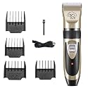 CALANDIS Portable Dog Cat Hair Trimmer Kit A Multicolor 1 Electric Shaver Clipper, Scissors Included, Fur Clippers, Pet Grooming
