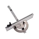 CALANDIS® Table Saw Miter Gauge Adjustable Aluminum High Accuracy Miter Saw Protractor 250Mm | 1 Miter Gauge