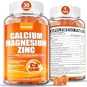 Calcium 1200 mg with Vitamin D3 for Adults - Calcium Citrate Gummies