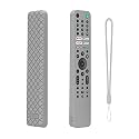Silicone Cover Case Pouch Compatible with Sony RMF-TX520P Remote with Loop [Remote Not Included] (Grey)