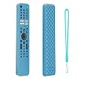 Heavy Duty Armor Silicone Remote Cover Case Pouch Compatible for RMF-TX520P Remote Case for Sony Smart Tv Voice Remote with Remote Loop [Remote NOT Included] (B-Black)