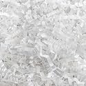 Caleihd 1/2 LB Crinkle Cut Paper Shredded Filler Paper for Gift Baskets Gift Box Confetti Paper Shreds Decoration Stuffing for Birthday, Weddings, Anniversaries, Christmas Wrapping White