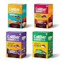 CaliBar 20g &10g Protein Bar - All Variants Pack - Almond Choco, Banana Binge, Roasted Coffee Bean & Berry Almond (Pack of 24) (65g x 12) + (40g x 12)