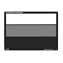 Calibrite ColorChecker 3 Step Grayscale Target for White Balance and Exposure Control, Full Size White 18% Gray and Black Reference for Photo and Video Lighting Ratio and Color Correction (CCGS)
