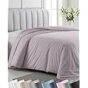 California Design Den Luxury Twin XL Duvet Cover, Dusky Lavender Grey
