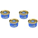 California Scents Spillproof Organic Air Freshener, Newport New Car, 1.5 Ounce Canister (Pack of 4)