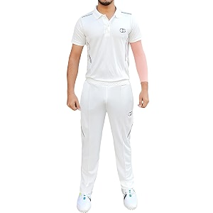 cg cricket white tracksuit for men amp boys  half sleeve jersey amp lower combo  quick dry comfortable cricket t shirt amp track pant set  cricket dress  test cricket uniform