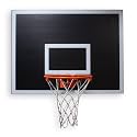 CALIKIWIPROS Mini Basketball Hoop Set Pro League Decorative Solid Wood Wall Mount, Includes 9’ Hoop & 5 mini Basketballs, Classic Look with Colors Matching Some pro Teams.