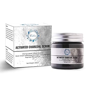 calin charcoal body scrub 200 ml
