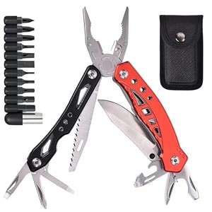 12-in-1 multi-functions pliers and knife outdoor multifunctional pliers stainless steel folding pliers multi-function tool combination pliers mini camping tool pliers camping