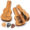 CALLIE Personalized Guitar Pick Holder Case with Engraved Name
