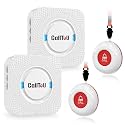 CallToU Caregiver Pager with 2 Wireless Call Button for Elderly at Home