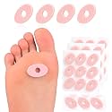 Callus Cushions, Oval Corn Pads, Foam Padding with Self-Stick Adhesive, Protects Toes, Foot and Heel from Rubbing and Friction, Pain Relief from Calluses, Corns, Blisters (90 Count)