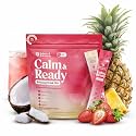 Calm &amp; Ready Sleep Powder, Strawberry Piña Colada