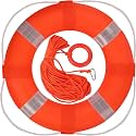Calvana 20" Foam Life Preserver Ring with 98.4ft Floating Lifesaving Rope, Throwable Flotation Device, Pool Safety Float, for Buoy and Swimming Decoration, Boat Safety Equipment