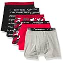 Calvin Klein Kids Boys' Modern Cotton Boxer Brief Underwear 5-Pack