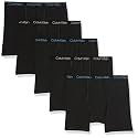 Calvin Klein Kids Boys' Modern Cotton Boxer Brief Underwear 5-Pack