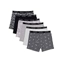 Calvin Klein Kids Boys' Modern Cotton Boxer Brief Underwear 5-Pack