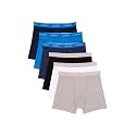Calvin Klein Kids Boys' Modern Cotton Boxer Brief Underwear 5-Pack
