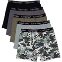 Calvin Klein Kids Boys' Modern Cotton Boxer Brief Underwear 5-Pack