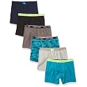 Calvin Klein Kids Boys' Modern Cotton Boxer Brief Underwear 5-Pack